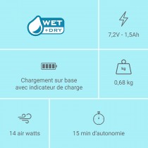BLACK+DECKER Dustbuster Akkusauger Nass & Trocken