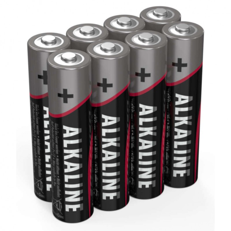 Ansmann Batterie AAA Mignon Alkaline 8 Stück