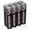 Ansmann Batterie AAA Mignon Alkaline 8 Stück