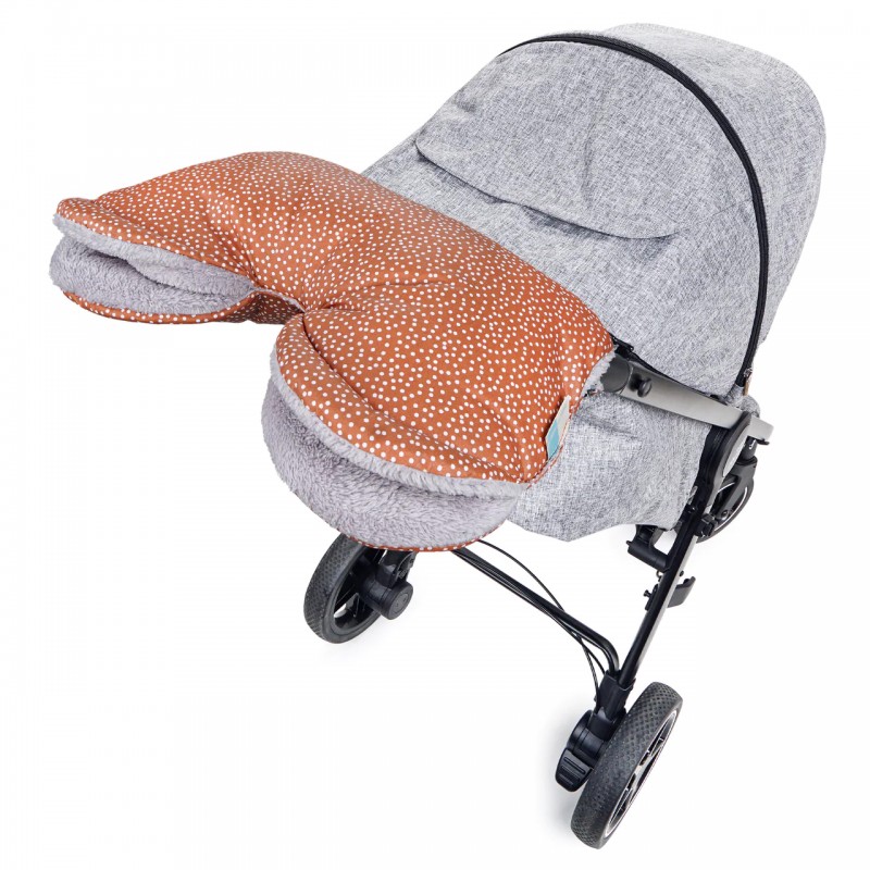 Liebes von Priebes Handwärmer Mira Dots Terracotta