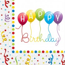 Happy Birthday 36-teiliges Party-Set