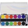 Geha Deckfarbkasten mit 12 Farben inkl. Deckweiss