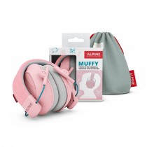 Alpine Muffy Kinder Gehörschutz 5 - 12 Jahre Pink