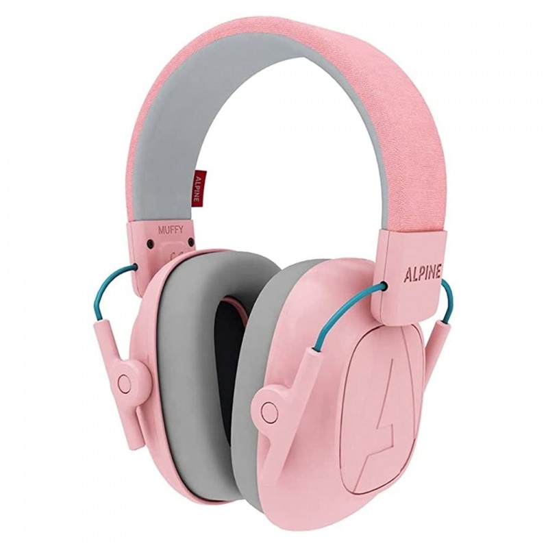 Alpine Muffy Kinder Gehörschutz 5 - 12 Jahre Pink
