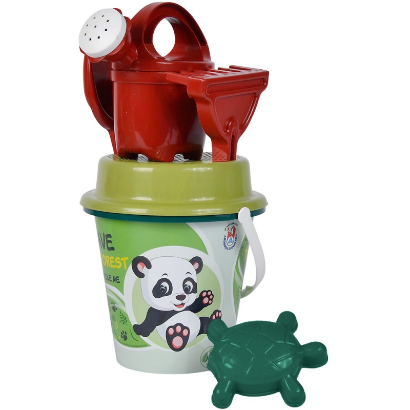 Recycle Eimergarnitur 6-teilig Grün