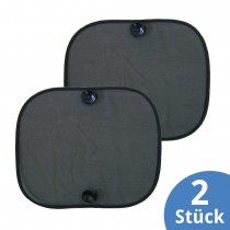 Hits4kids Auto-Sonnenschutz 2er Pack uni Schwarz