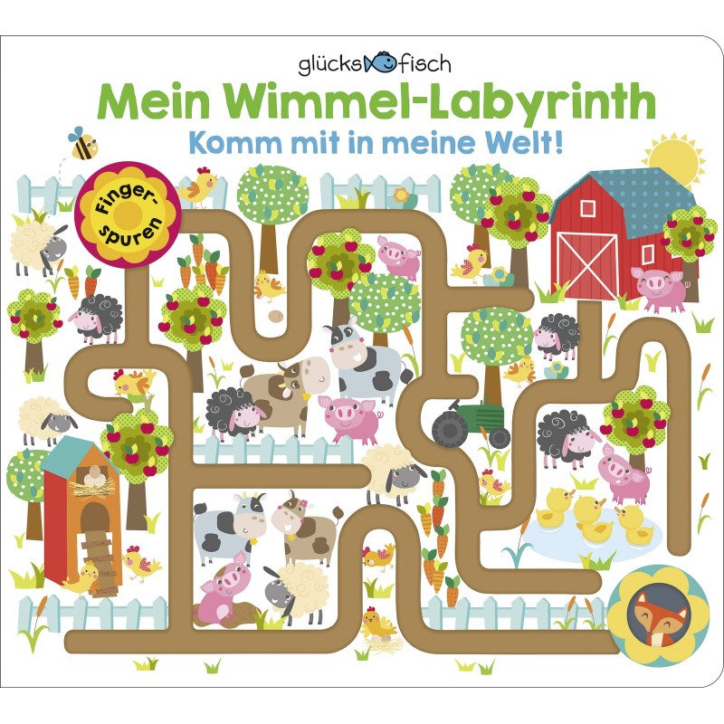 Glücksfisch: Mein Wimmel-Labyrinth: Komm mit in meine Welt!