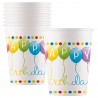 8 Party Becher Happy Birthday 200ml
