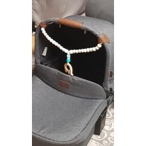 ABC Design Magnetclip für Buggy & Kinderwagen Brown