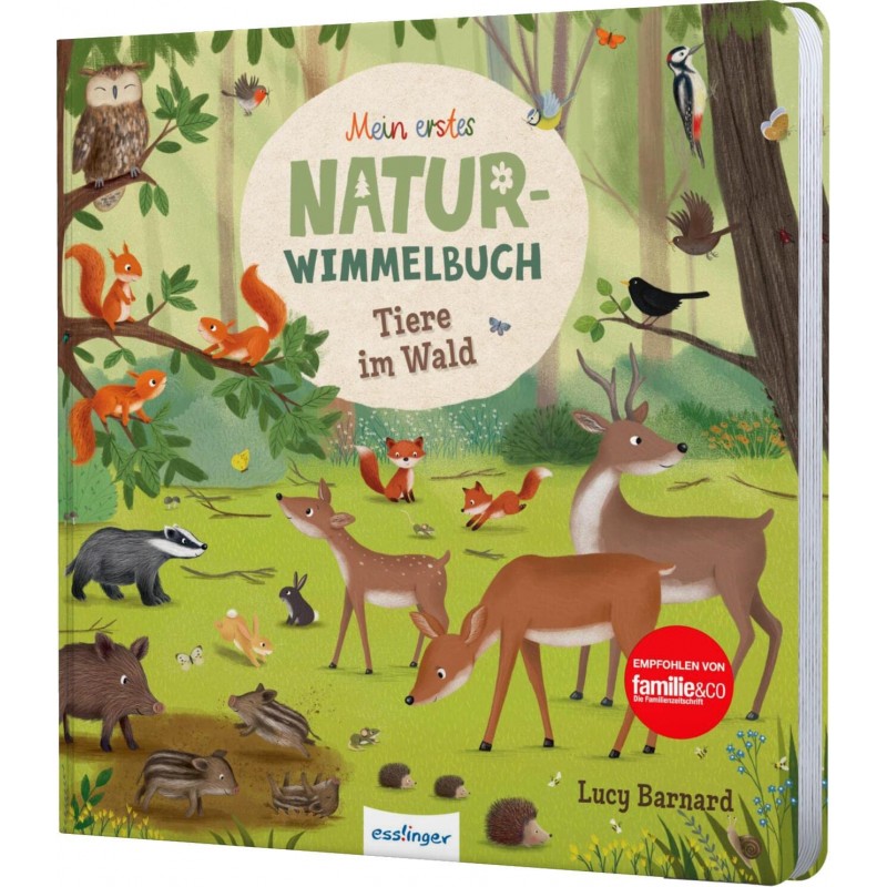 Mein erstes Natur-Wimmelbuch: Tiere im Wald