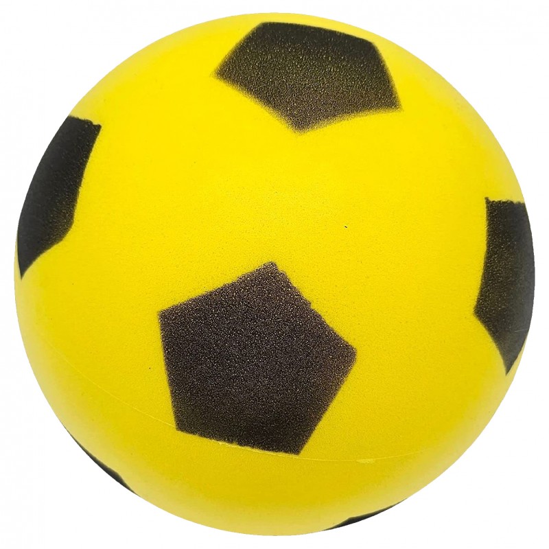 Schaumstoffball 19cm Gelb