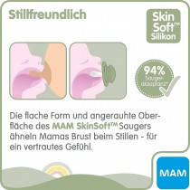 Mam Original Pure Silikon Schnuller 2 Stück ab 16 Monate