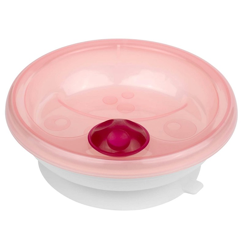 Primamma Warmhalteteller mit Saugring Rosa