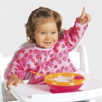 Primamma Warmhalteteller mit Saugring Rosa