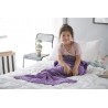 Meerjungfrau Kinderdecke 70x140cm Lila