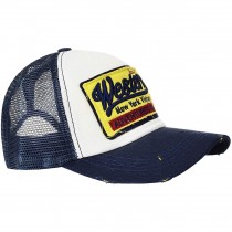 Summer Mesh Baseball Cap Western Blau
