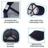 Summer Mesh Baseball Cap Western Blau