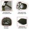 Summer Mesh Baseball Cap Western Grün