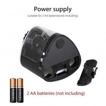 Elektrischer Bleistiftspitzer Schwarz