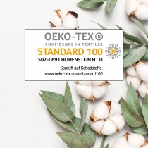 Julius Zöllner Wickelkissenbezug 2-Keil-Mulde aus Musselin Grau