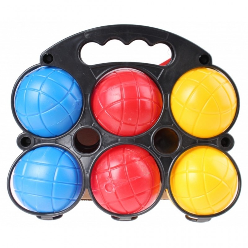 Boccia Spiel mit 6 Kugeln