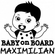 Baby Autoaufkleber BS127