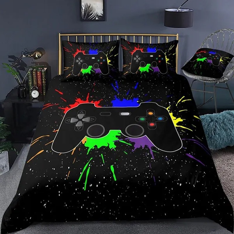 Bettwäsche Set Gamer 135x200cm