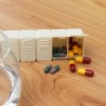 7 Tage Tablettenbox Organizer Beige