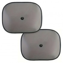 2 Stück Universelle Auto-Sonnenschutz Schwarz