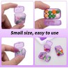 Tablettenbox Monat - 31 Tage Violett