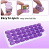 Tablettenbox Monat - 31 Tage Violett