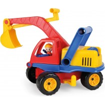 Lena robuster Schaufelbagger mit beweglicher Spielfigur