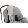 Kaiser Winterfusssack Thermo Fleece für Bugaboo und Joolz Hellgrau Melange