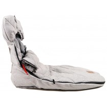 Kaiser Winterfusssack Thermo Fleece für Bugaboo und Joolz Hellgrau Melange