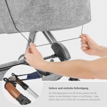 Reer Kinderwagen Sonnensegel Blau