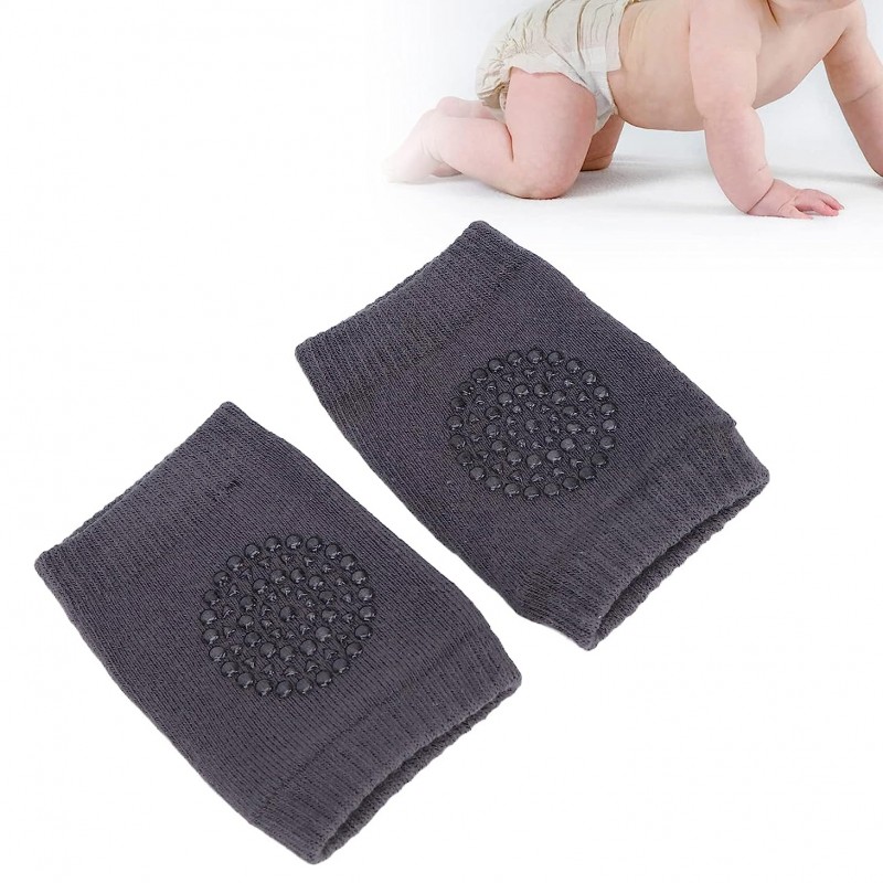 Baby Knieschoner Dunkelgrau
