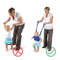 Verstellbarer Laufleine, Laufgurt für Kinder Blau