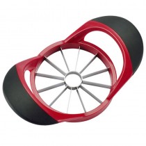 Apfelschneider mit 12 Klingen Schwarz, Rot