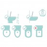 Fillikid Toilettentrainer Weiss Grau