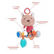 Skip Hop Spieltier Aktivitätsspielzeug Känguru