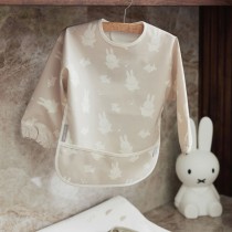 Jollein Lätzchen mit Ärmeln Miffy&Snuffy Nougat