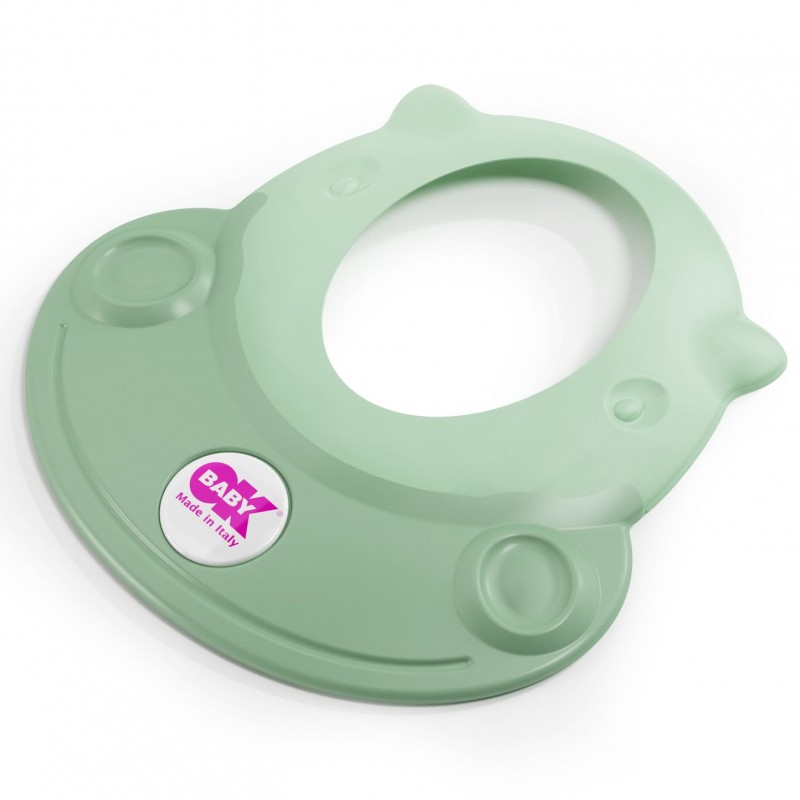 OK Baby Hippo Shampoo Spritzschutz Grün