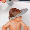 OK Baby Hippo Shampoo Spritzschutz Grau