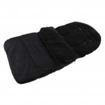 Kinderwagen Winterfusssack Schwarz